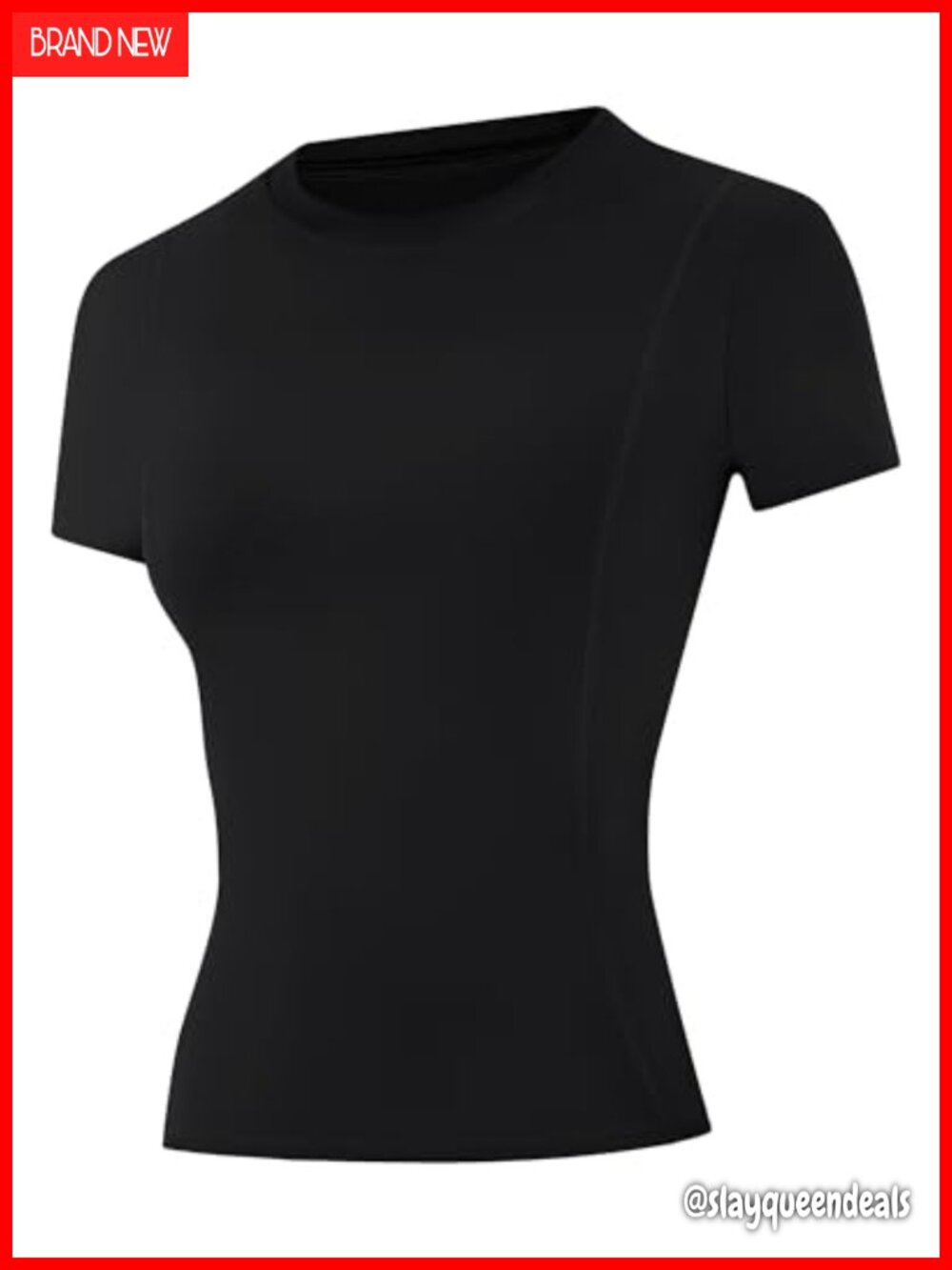 Compression Shirt Short Sleeve Athletic Quick Dry Workout Top Base Layer